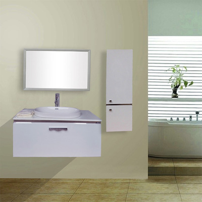 【佛山衛浴家具 潔雅304不銹鋼浴室柜組合 洗臉洗手臺盆組合 2010】價格,廠家,圖片,其他水暖衛浴五金,佛山市南海區潔雅潔具廠-